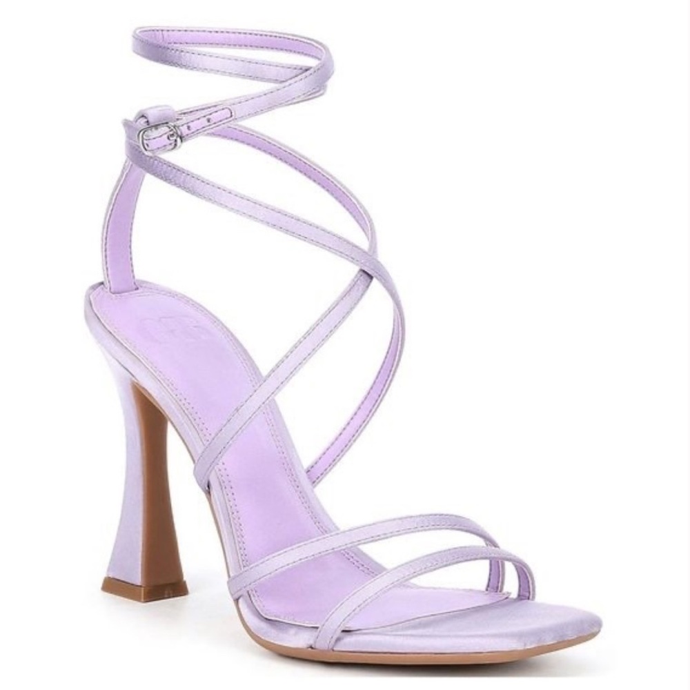 Gianni Bini Lavender Strappy Heels